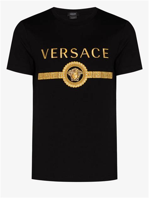 tazze versace|Versace t shirt black.